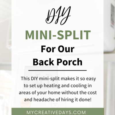 DIY Mini-Split For Our Back Porch
