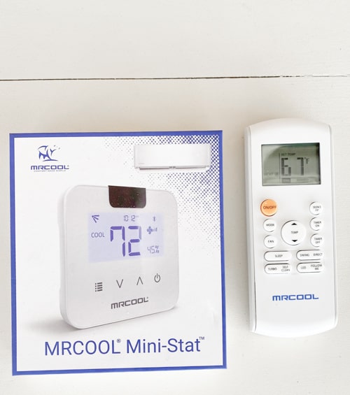 This DIY mini-split from Mr. Cool makes it so easy to set up heating and cooling in areas of your home on your own!