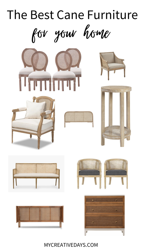 Cane furniture has come a long way and it is really making a comeback. This post is highlighting some of the best cane furniture options for your home.