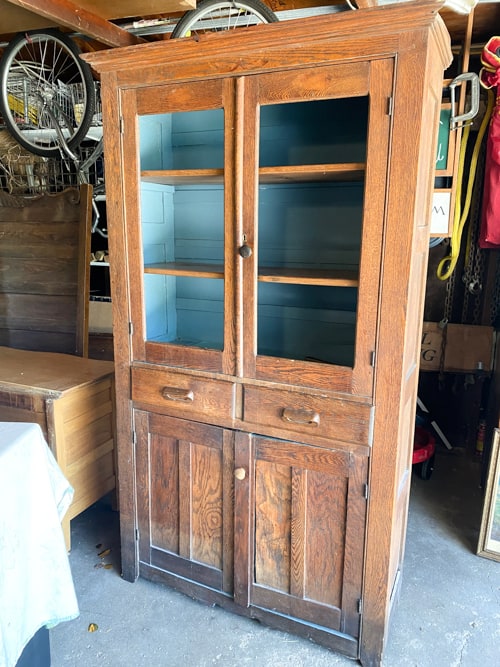 vintage hutch