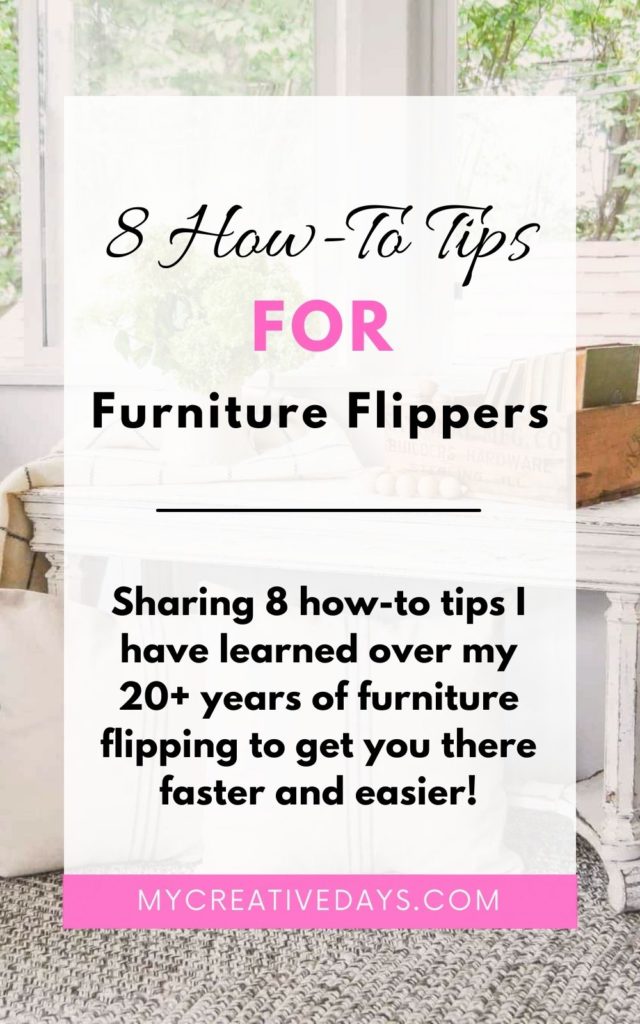 8 How-To Tips For Furniture Flippers