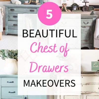 5 Small Chest Of Drawers Makeovers