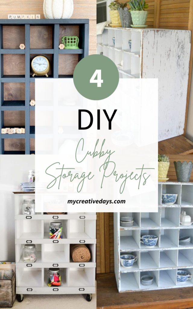 These 4 DIY Cubby Storage Projects are great examples of how to get the exact same look of high-end cubby pieces for a lot less money.