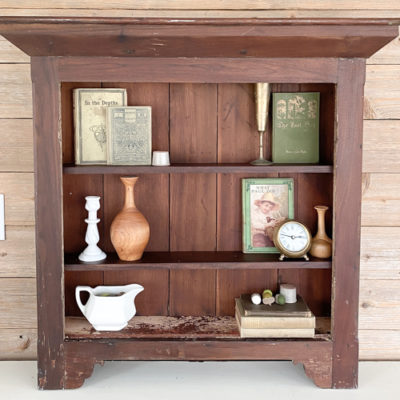 DIY Display Shelf Made From Barn Find