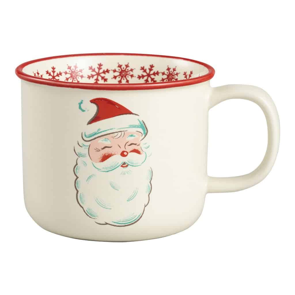 vintage Santa mug dupes