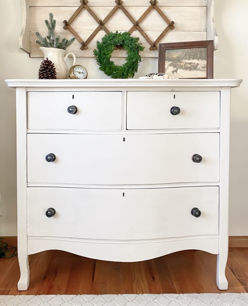 This Dresser Makeover With Terra Clay Paint is a great example of how you can use paint that is made from the earth to transform any piece!