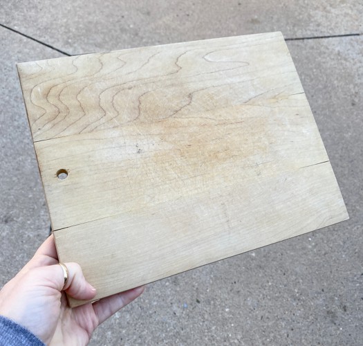 cutting board