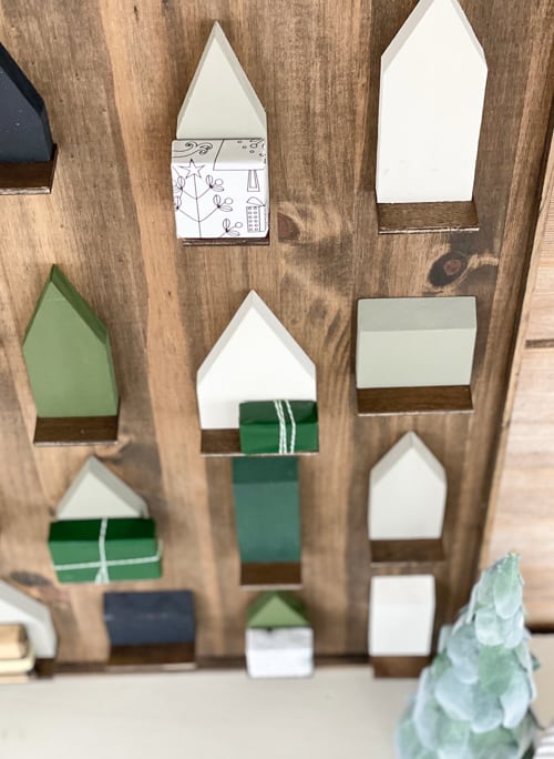 This Pottery Barn Advent Calendar Dupe is such an easy project that leaves you with a customizable countdown for a lot less than the original.