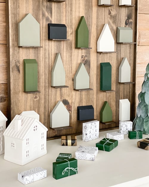 This Pottery Barn Advent Calendar Dupe is such an easy project that leaves you with a customizable countdown for a lot less than the original.