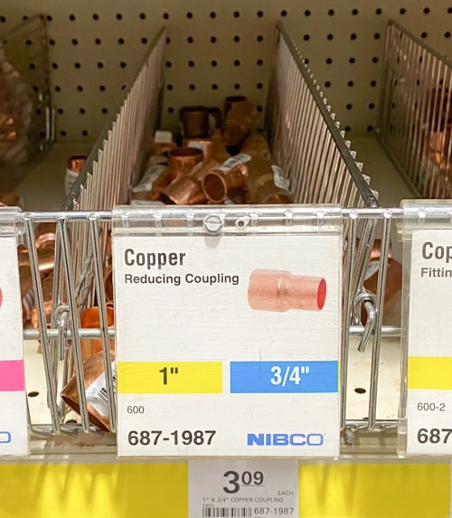 copper piece in store