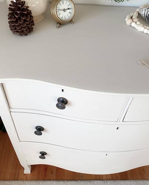 This Dresser Makeover With Terra Clay Paint is a great example of how you can use paint that is made from the earth to transform any piece!