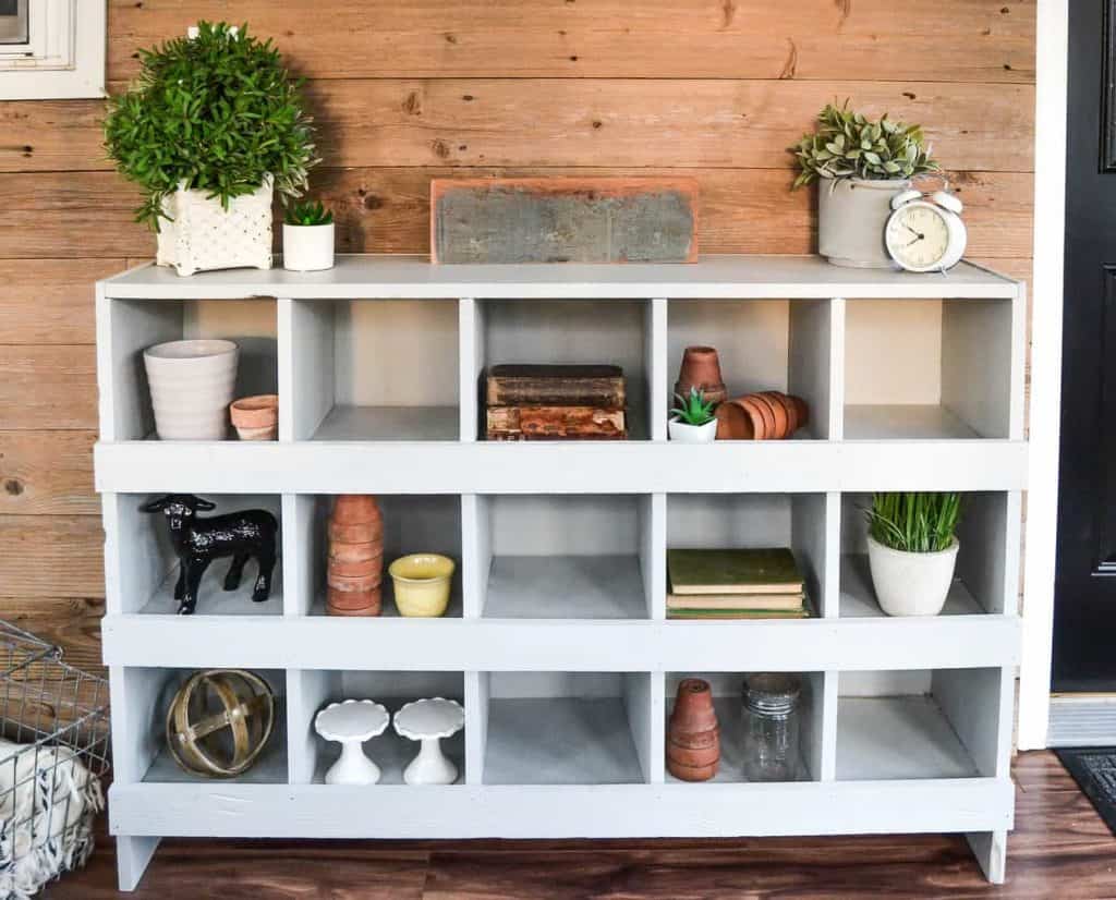 These DIY Shelf Projects are great examples of how you can make over different pieces to get the exact shelf storage you want for your home.