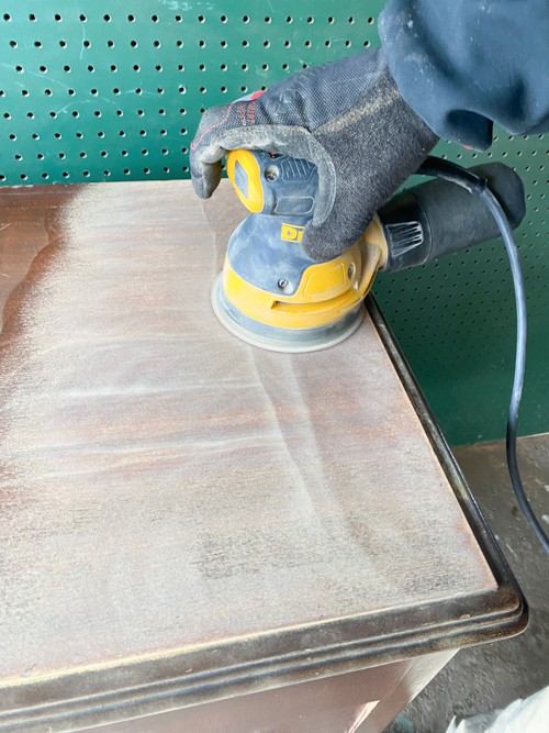 sanding