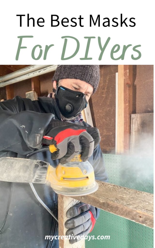 Are you looking for the best masks for DIYers? These masks are the most comfortable and breathable protective masks we have tried. The best!