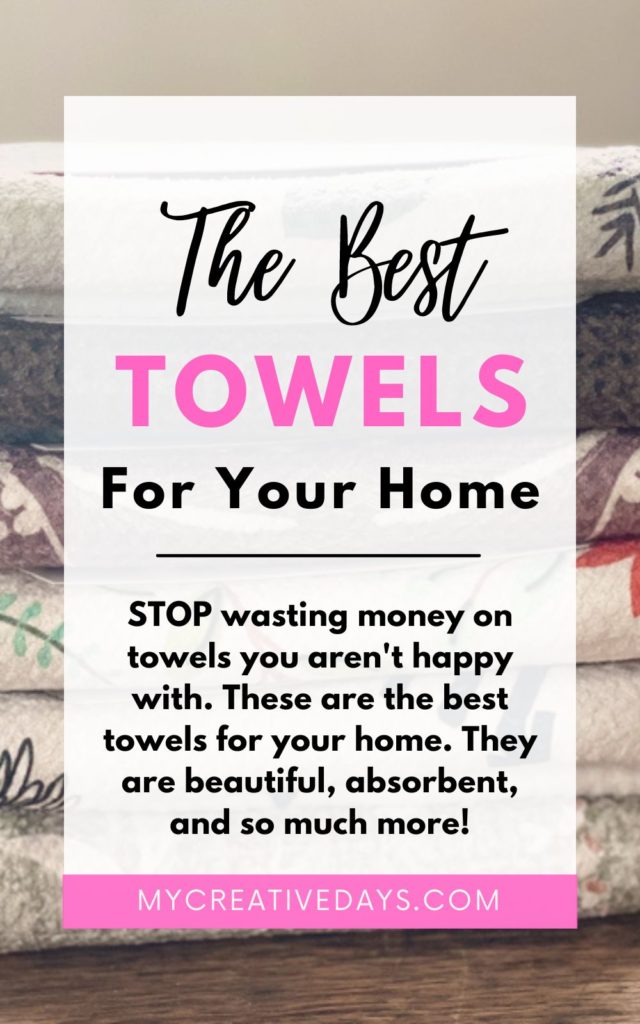 STOP wasting money on towels you aren't happy with. These are the best towels for your home. They are beautiful, absorbent, and so much more! 