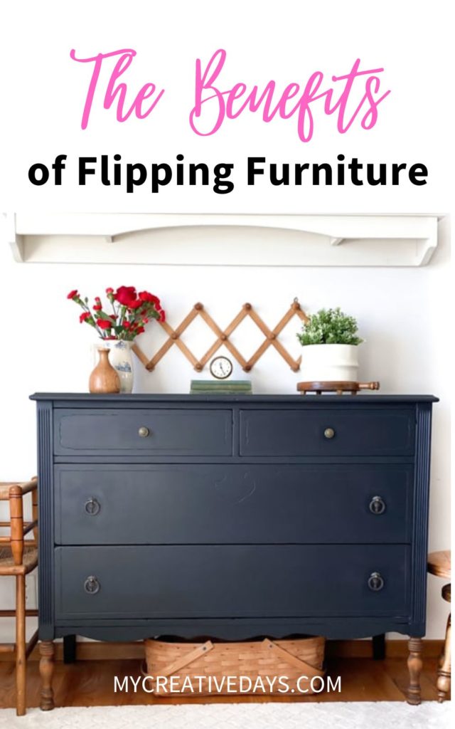 There are many Benefits of Flipping Furniture that you may not even think about. These benefits make each flip that much better.