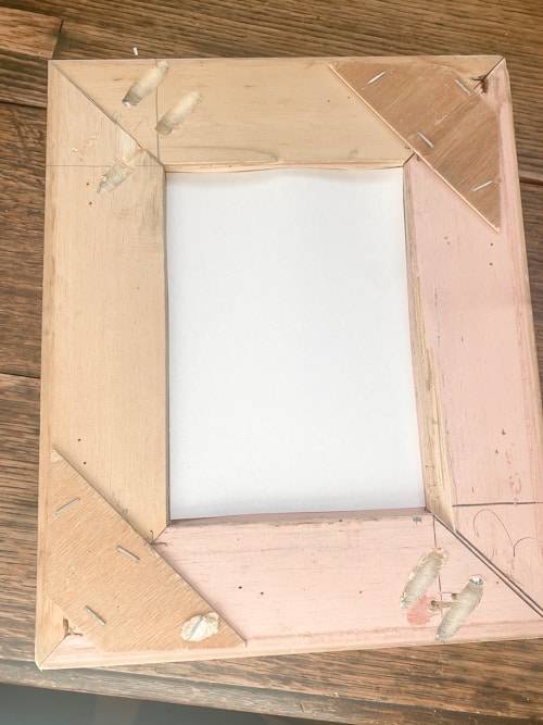 Don't have wall space to display large frames but can't pass them up when you find them? Learn how to make small frames from one large frame.