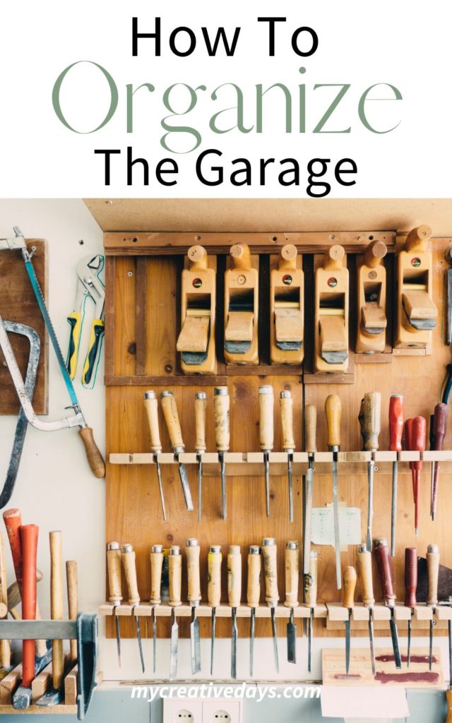 Want the garage organized? These tips on How To Organize The Garage will help you complete the task easily and without stress and overwhelm.