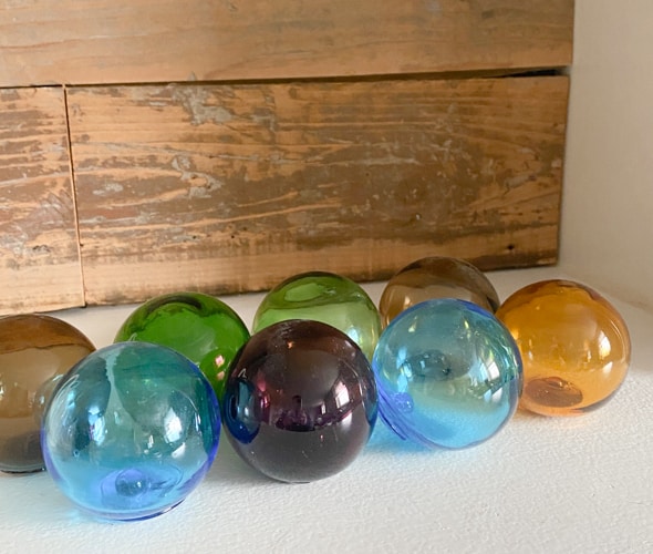 glass baubles