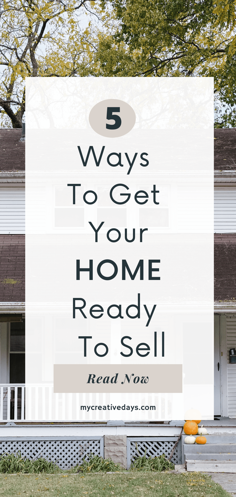 If you are looking to sell your own home or a home you flipped, these 5 Ways To Get Your Home Ready To Sell will make the process successful.