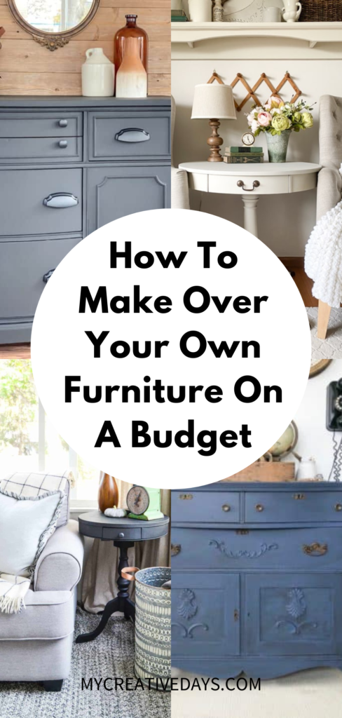 If you want new furniture but don't want to spend a lot of money, these tips will show you how to make over your furniture on a budget.