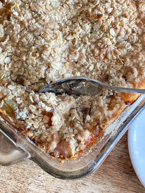 Irresistible Rhubarb Crisp Recipe