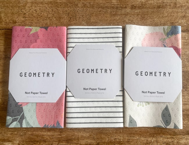 Geometry Towels are restocked! Fabulous Designs. Better Clean