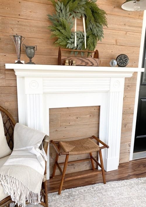 DIY Mantel Made From Scrap Wood My Creative Days