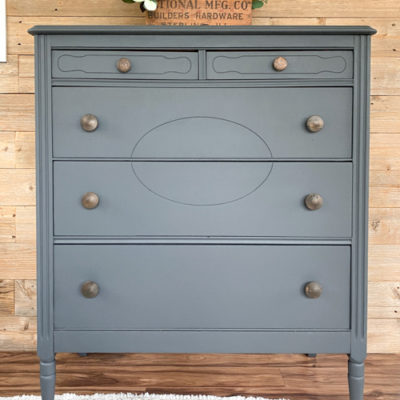 Dresser Makeover Tutorial In Black Sands