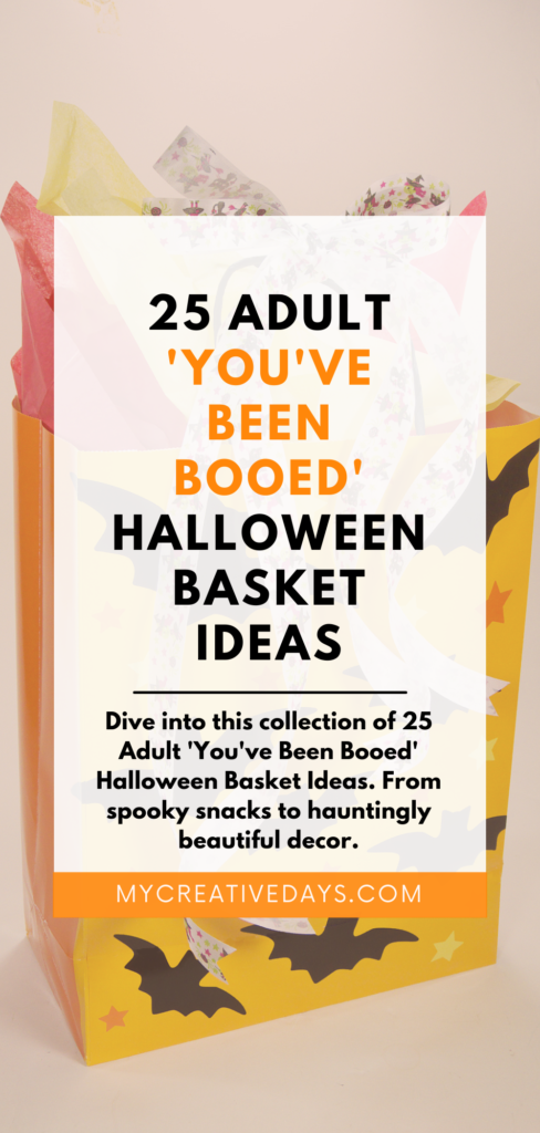 Dive into this collection of 25 Adult 'You've Been Booed' Halloween Basket Ideas. From spooky snacks to hauntingly beautiful decor.
