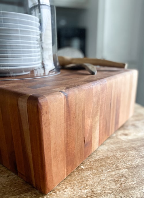 If you have a piece of butcher block that needs some refreshing, this post will show you how to restore butcher block easily and effectively.