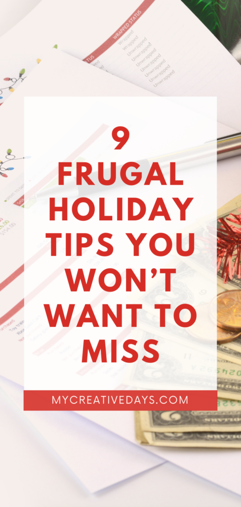 Discover 9 Frugal Holiday Tips that let you celebrate without overspending. Make the most of the festive season without breaking the bank. 