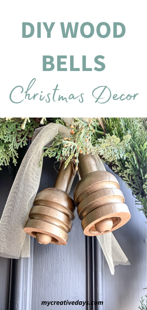 This step-by-step DIY wood bells tutorial will show you how to take a found piece and turn it into beautiful decor for the Christmas season.