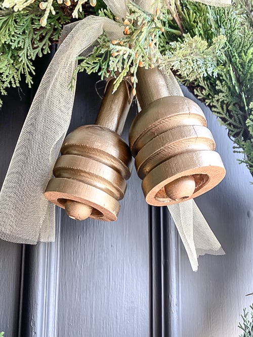 DIY WOOD BELLS FOR CHRISTMAS DECOR