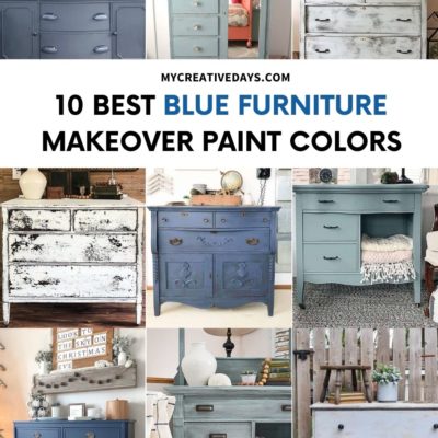 Best Blue Paint Colors For Furniture Makeovers
