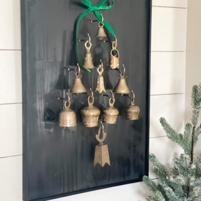 DIY Bell Christmas Tree Display