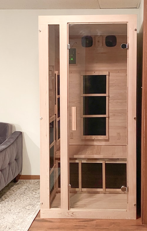 Our At Home Infrared Sauna & The Health Benefits It Provides