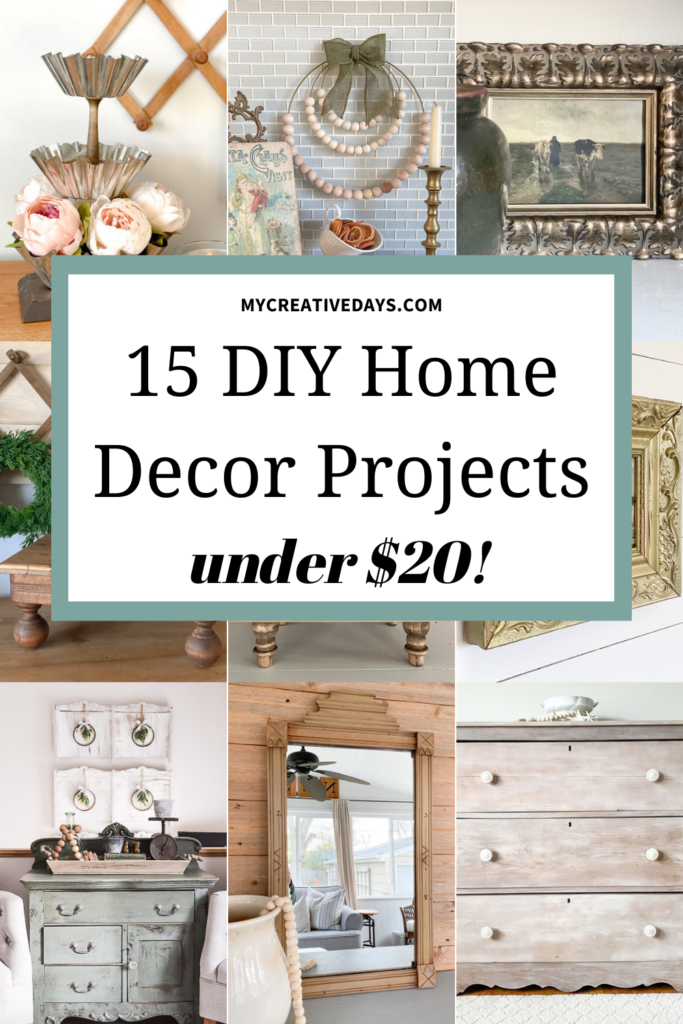 Discover budget-friendly DIY Home Decor Projects Under $20! Transform your space affordably with creative ideas and unleash your inner decorator.