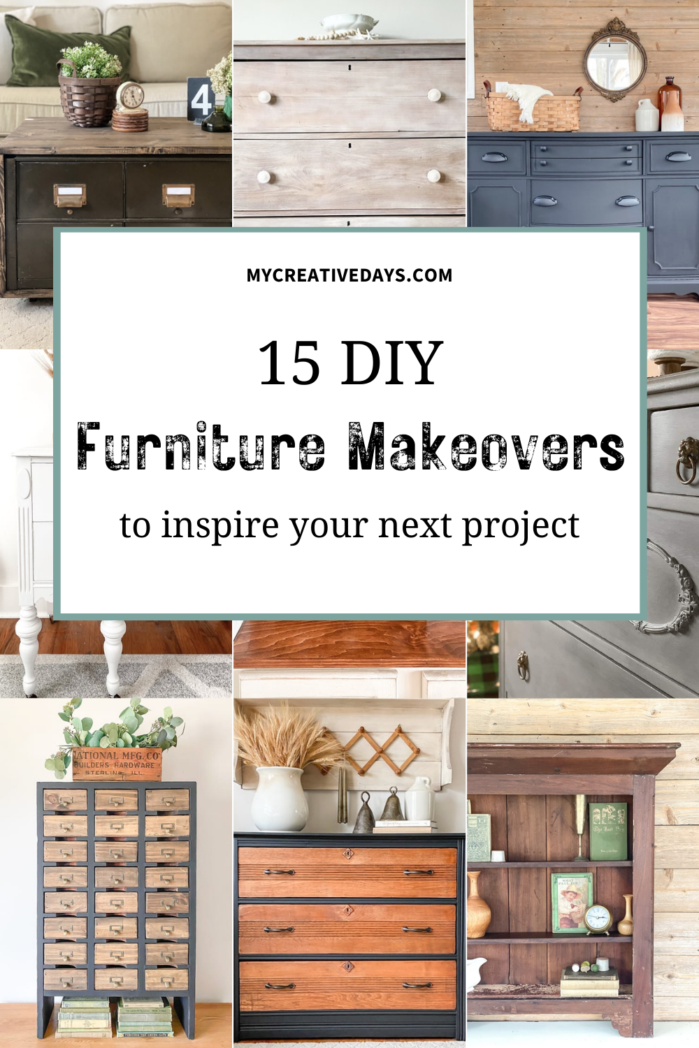 15 DIY Furniture Makeovers To Inspire Your Next Project - My