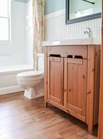 15 Small Bathroom Makeovers To Inspire Your Project - My Creative Days
