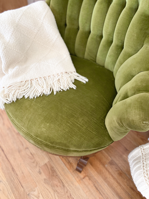 How To Clean Vintage Velvet Upholstered Furniture
