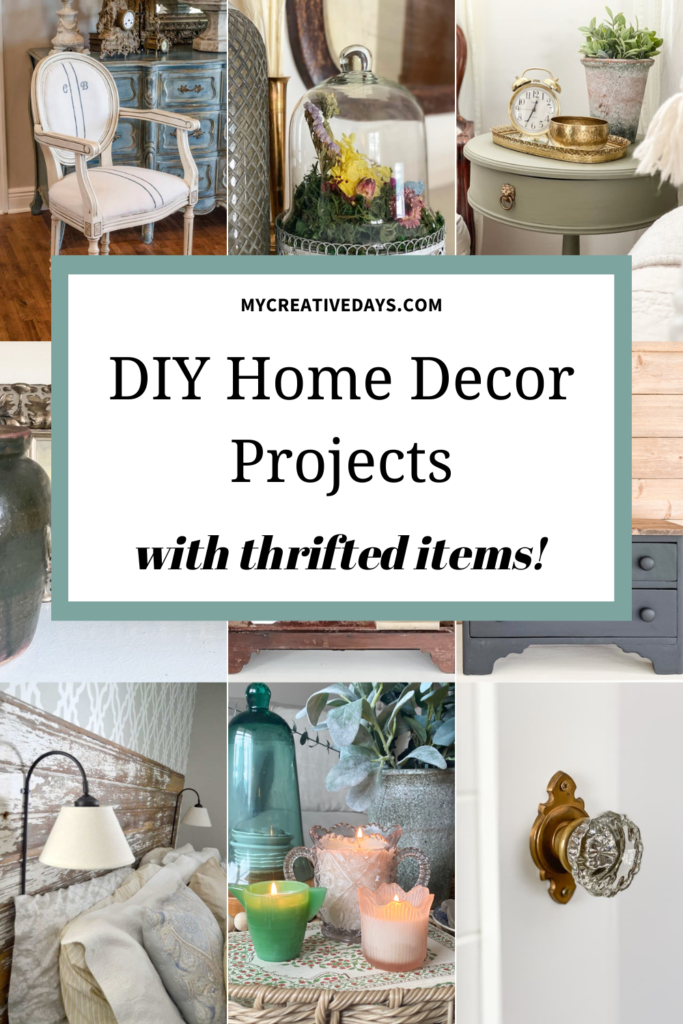 Discover endless creativity with DIY home decor with thrifted items! From vintage treasures to upcycled finds, transform your space with unique projects.