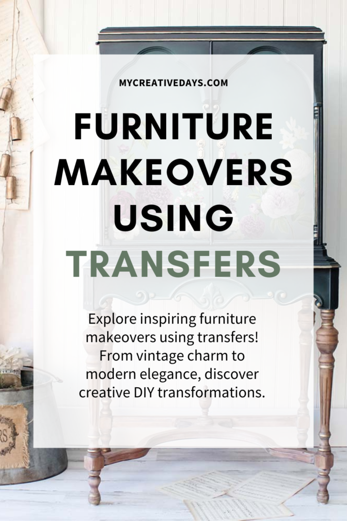 Explore inspiring furniture makeovers using transfers! From vintage charm to modern elegance, discover creative DIY transformations. Get inspired now!