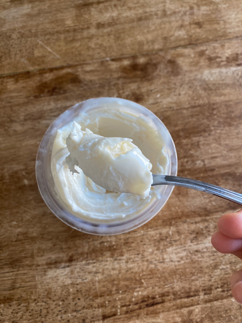 This is an easy 2 ingredient high protein vanilla ice cream recipe. Enjoy a healthy, delicious dessert that will satisfy your sweet tooth guilt-free!