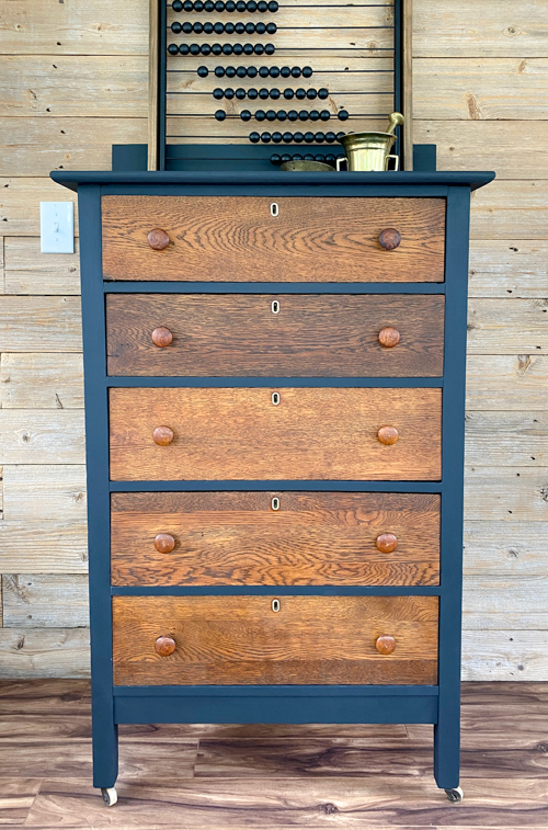 Masculine Dresser Makeover Tutorial
