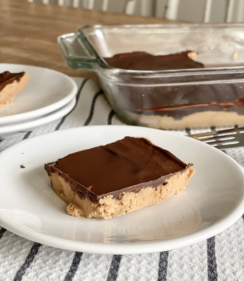 Healthier Cookie Dough Bars