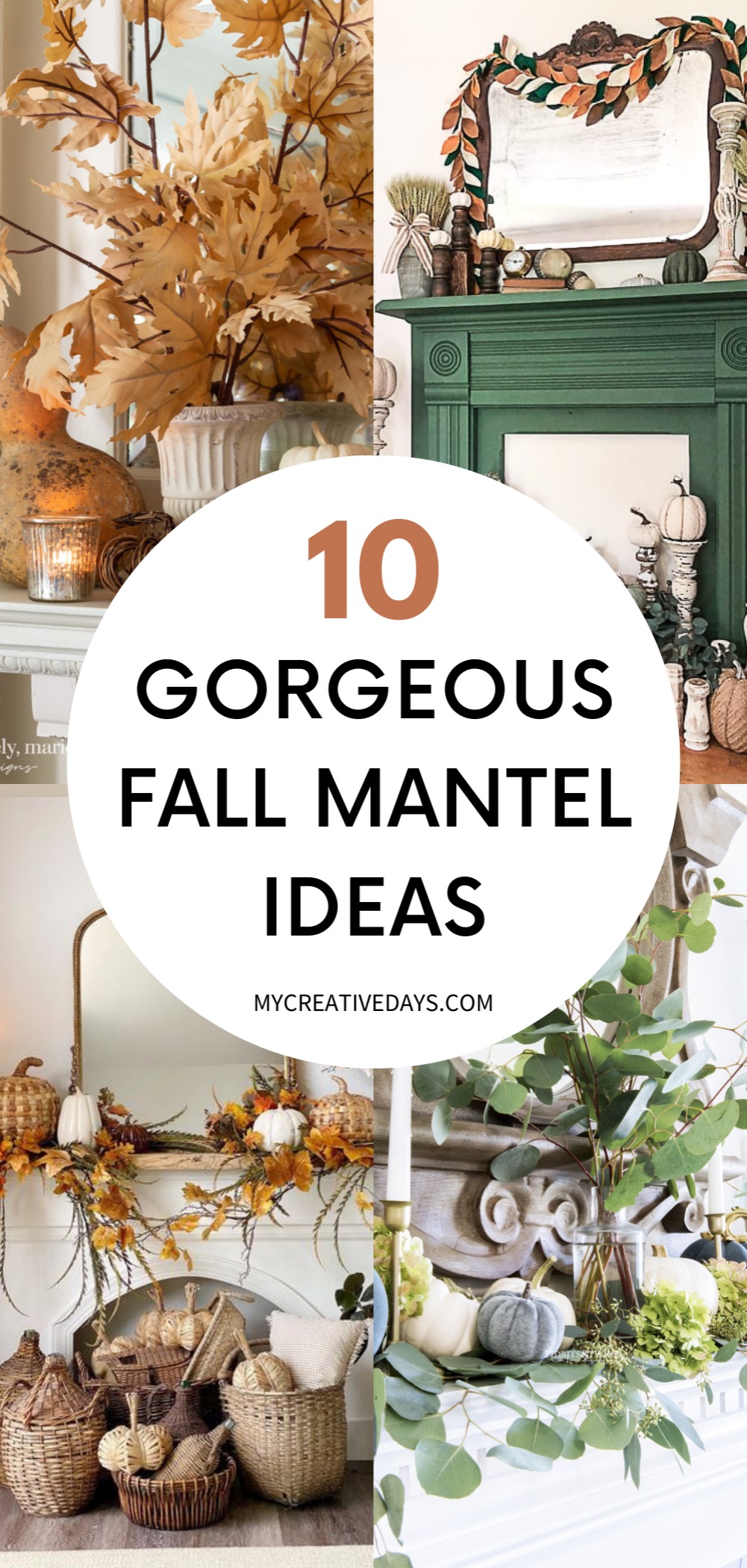 Fall Mantel Decorating Ideas