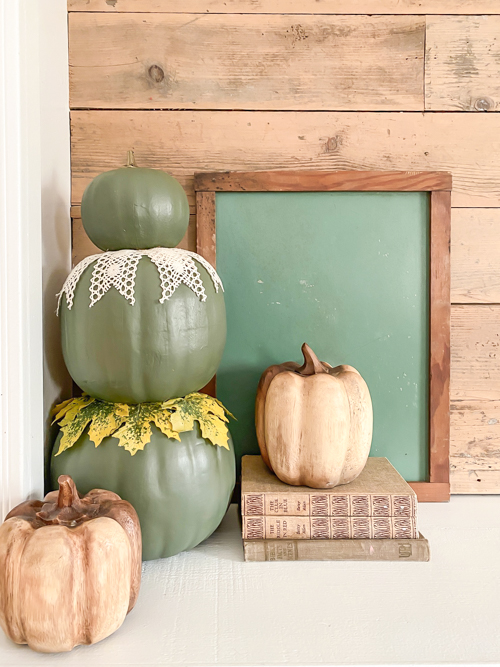 DIY Pumpkin Topiary