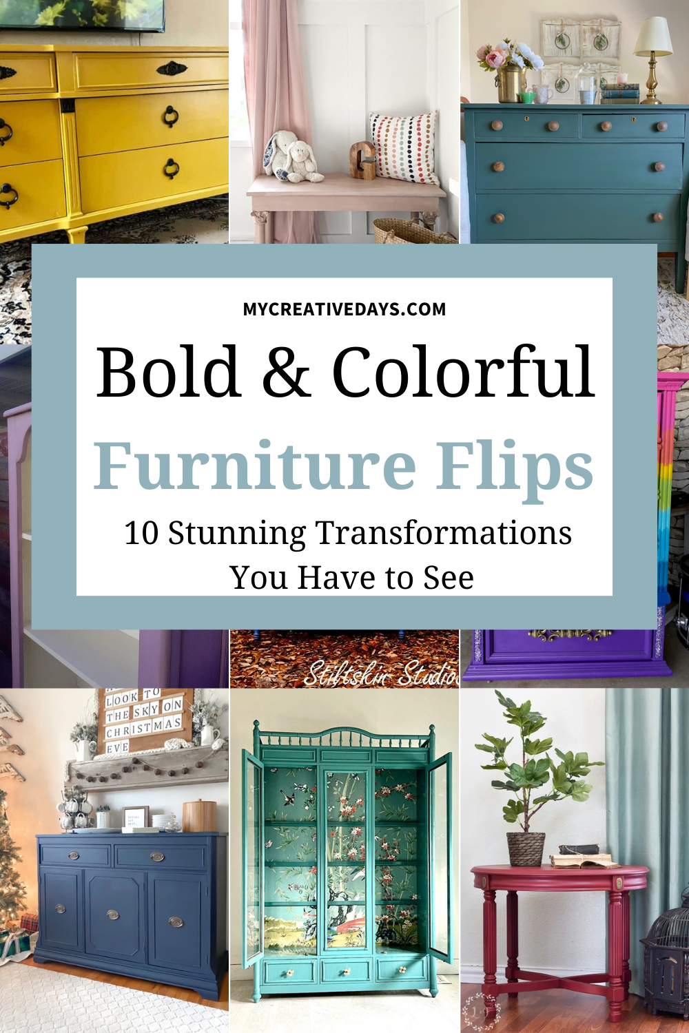 Bold & Colorful Furniture Flips: 10 Stunning Transformations You Have to See