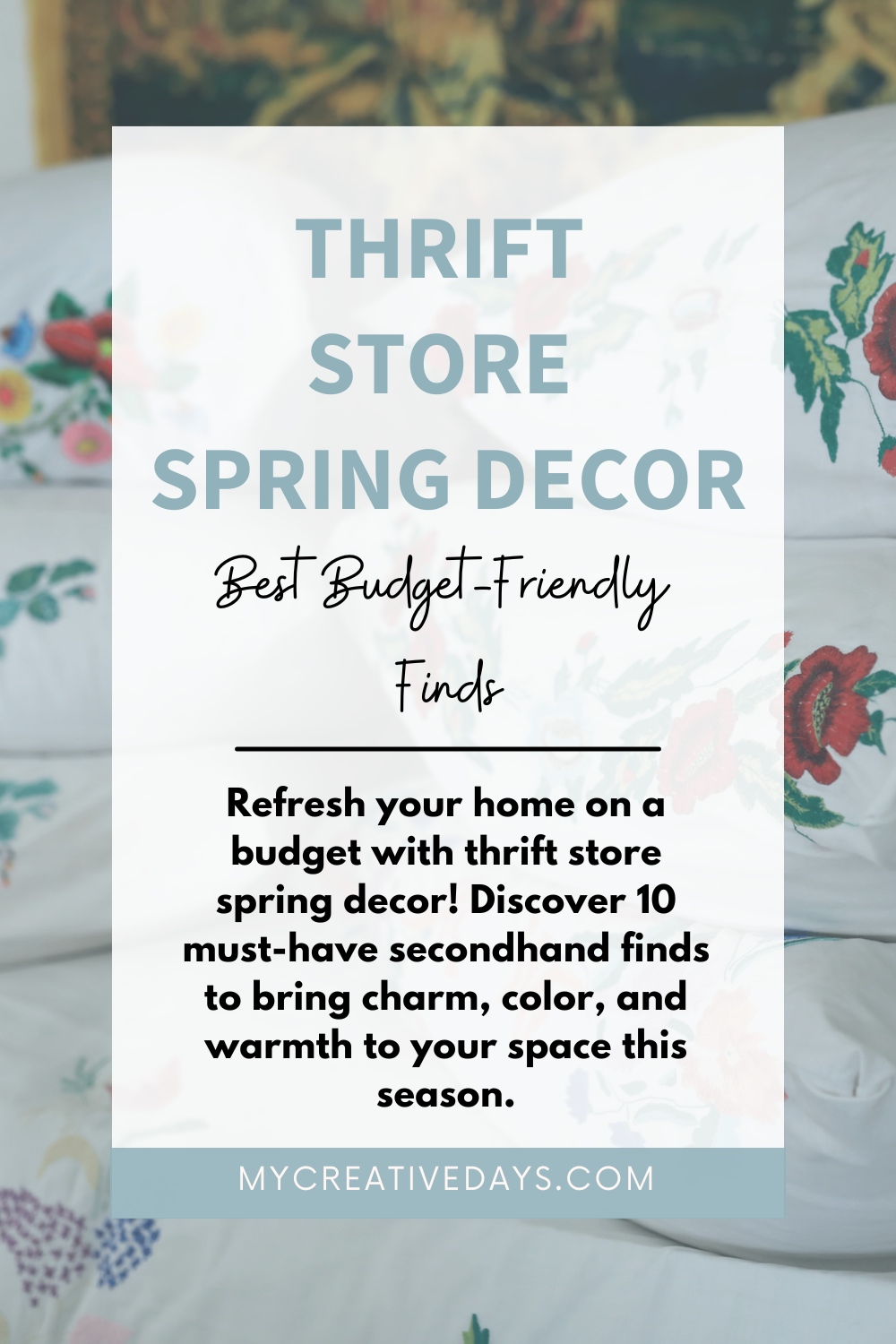 Thrift Store Spring Decor: Best Budget-Friendly Finds